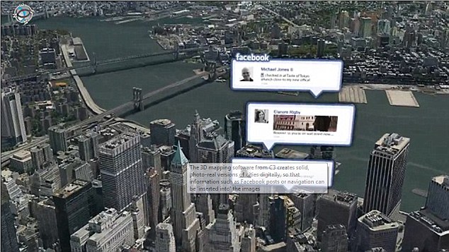 Hyper-real: 3D mapping services used by C3 Technologies (as purchased by Apple) will form the main part of the software giant's new mapping service